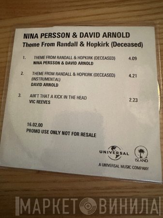 Nina Persson, David Arnold - Theme From Randall & Hopkirk (Deceased)