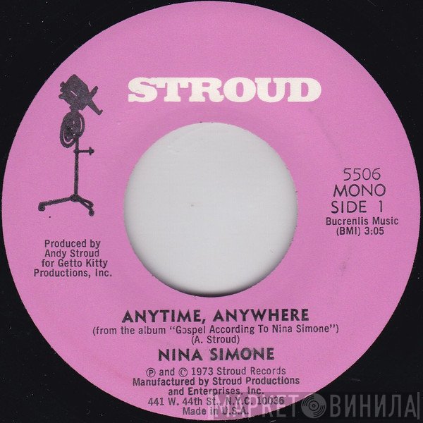 Nina Simone  - Anytime, Anywhere