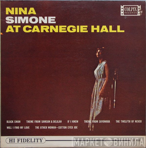 Nina Simone  - At Carnegie Hall