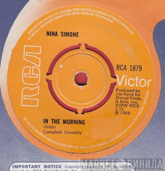 Nina Simone  - In The Morning