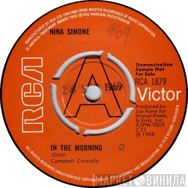 Nina Simone  - In The Morning