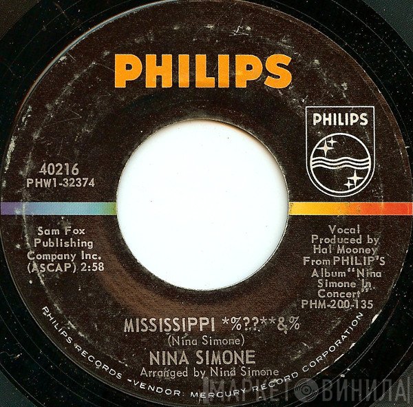 Nina Simone  - Mississippi *%??**&%