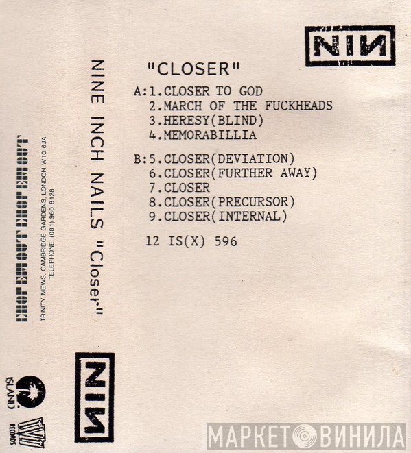 Nine Inch Nails  - Closer