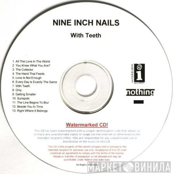Nine Inch Nails  - With Teeth
