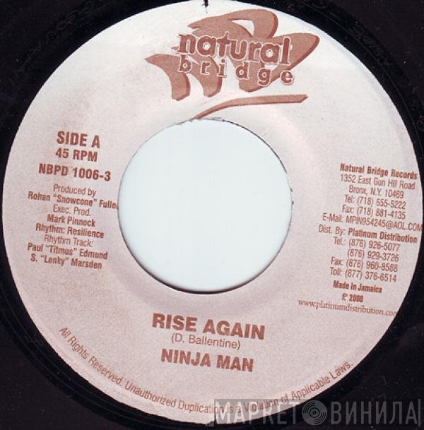 Ninjaman, Hawkeye  - Rise Again / Mi No Stop Cry