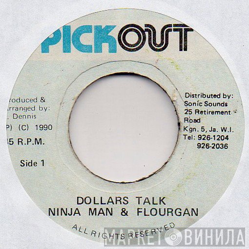 Ninjaman & Flourgon  - Dollars Talk