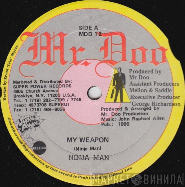 Ninjaman - My Weapon