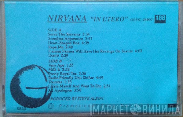 Nirvana  - In Utero