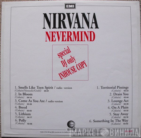 Nirvana  - Nevermind