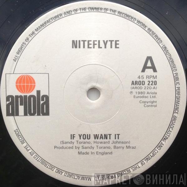 Niteflyte - If You Want It