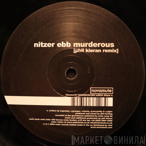 Nitzer Ebb - Murderous / Control I'm Here