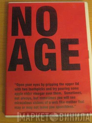 No Age  - DVD+R #1