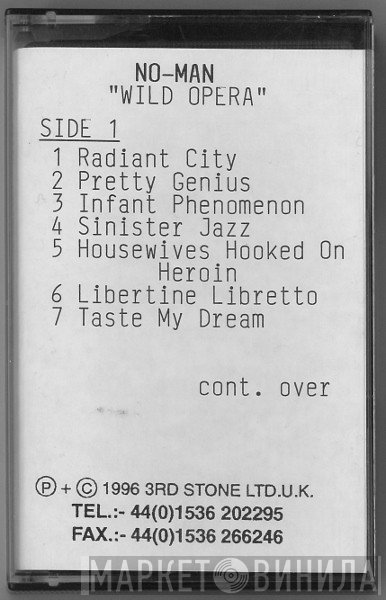 No-Man  - Wild Opera
