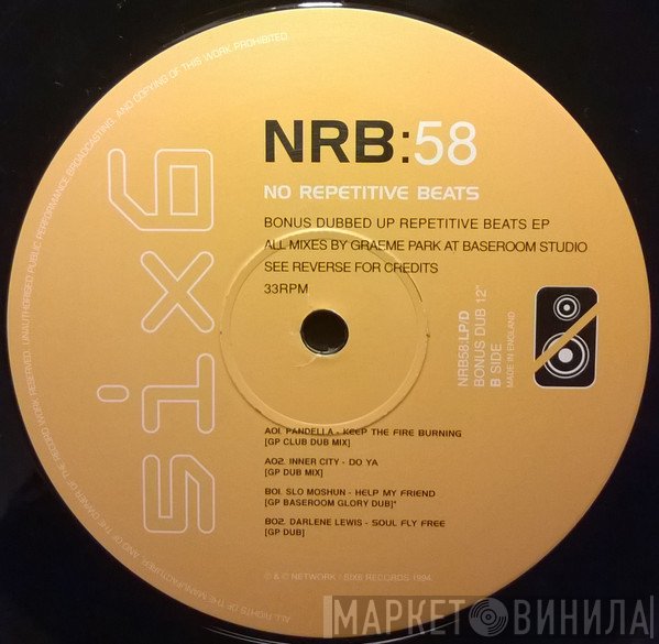  - No Repetitive Beats (Clause 58 Government Criminal Justice Bill) Dub EP
