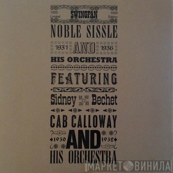 Noble Sissle, Cab Calloway - Noble Sissle - Cab Calloway