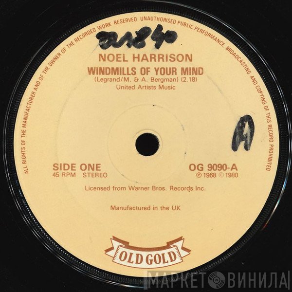 Noel Harrison - The Windmills Of Your Mind