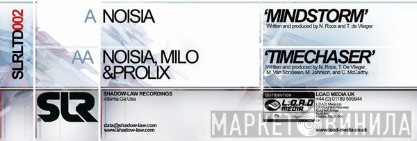 Noisia, Prolix, Milo  - Mindstorm / Timechaser