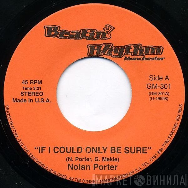 Nolan Porter, Richard Temple - If I Could Only Be Sure / That Beatin' Rhythm