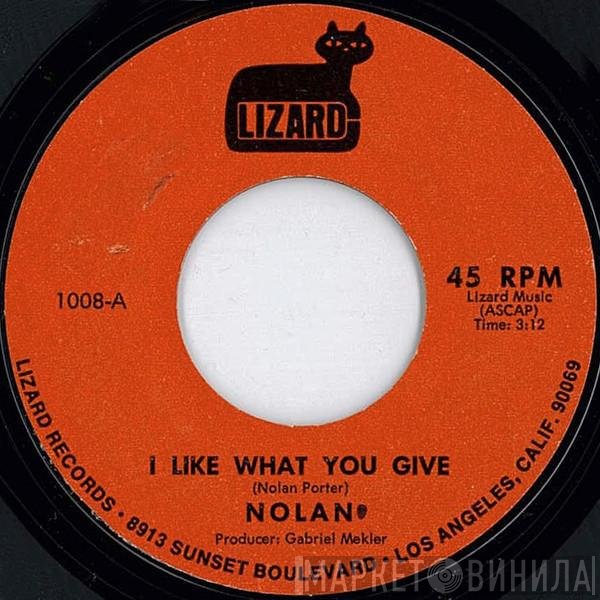 Nolan Porter - I Like What You Give / Somebody's Cryin'