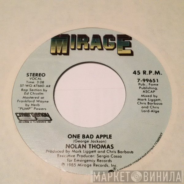 Nolan Thomas - One Bad Apple
