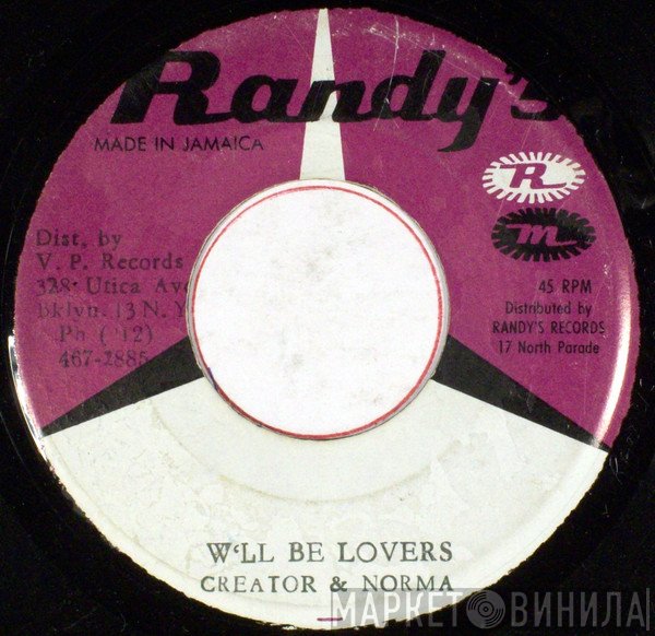 Norma Fraser, Lord Creator - We Will Be Lovers / Come On Baby