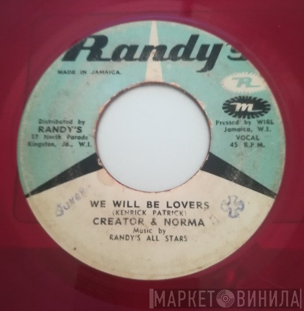 Norma Fraser, Lord Creator - We'll Be Lovers / Come On Baby