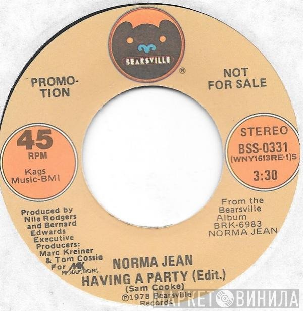 Norma Jean Wright - Having A Party (Edit)