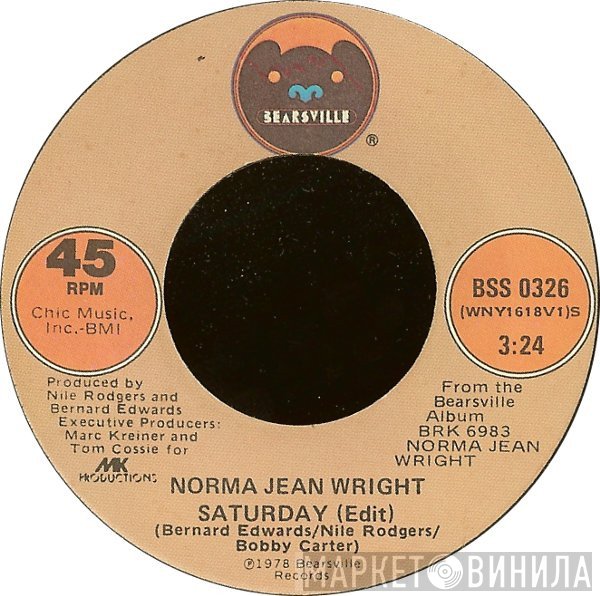 Norma Jean Wright - Saturday