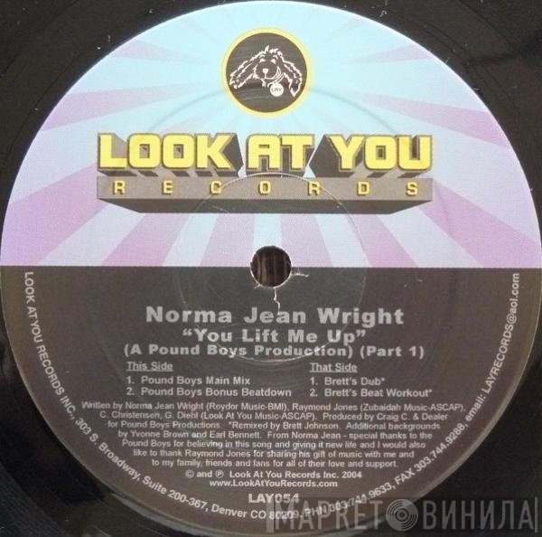 Norma Jean Wright - You Lift Me Up (Part 1)