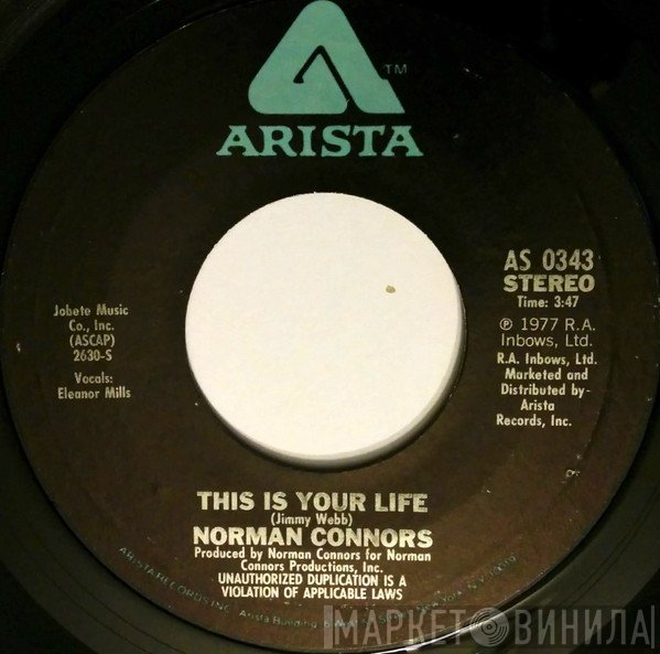 Norman Connors - This Is Your Life / Captain Connors