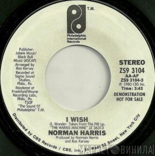 Norman Harris - I Wish