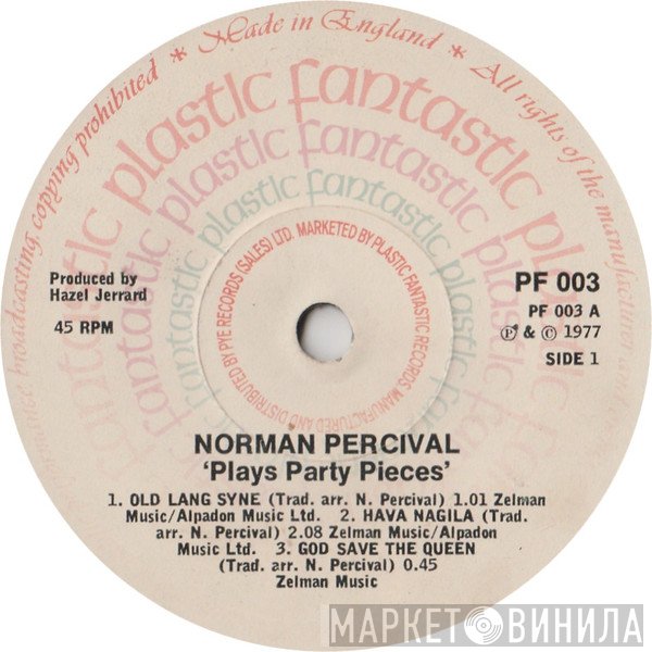Norman Percival - Plays Party Pieces