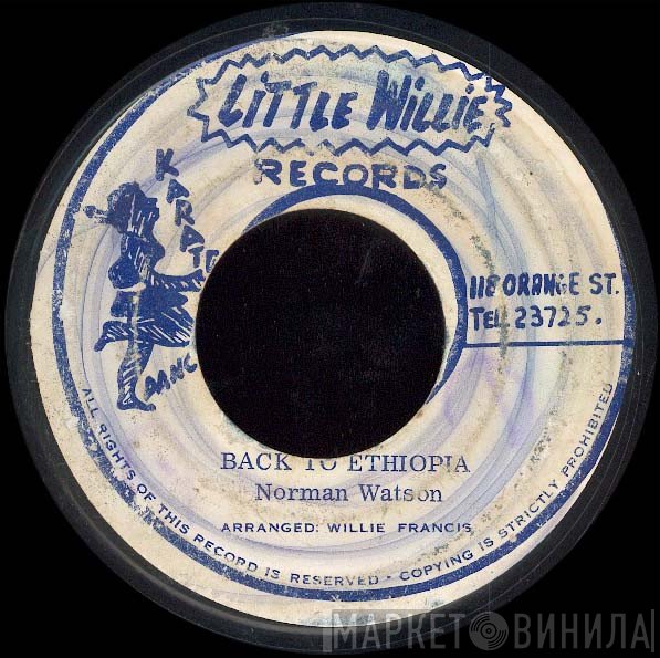 Norman Watson  - Back To Ethiopia