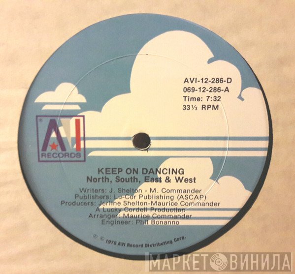 North, South, East & West - Keep On Dancing