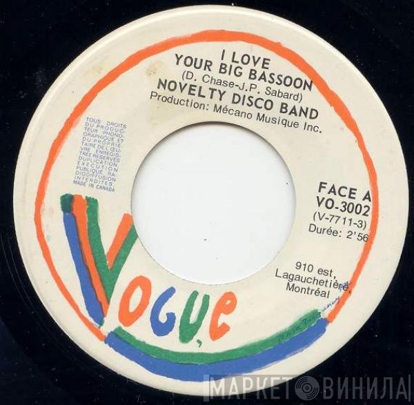 Novelty Disco Band - I Love Your Big Bassoon / Hate You Baby