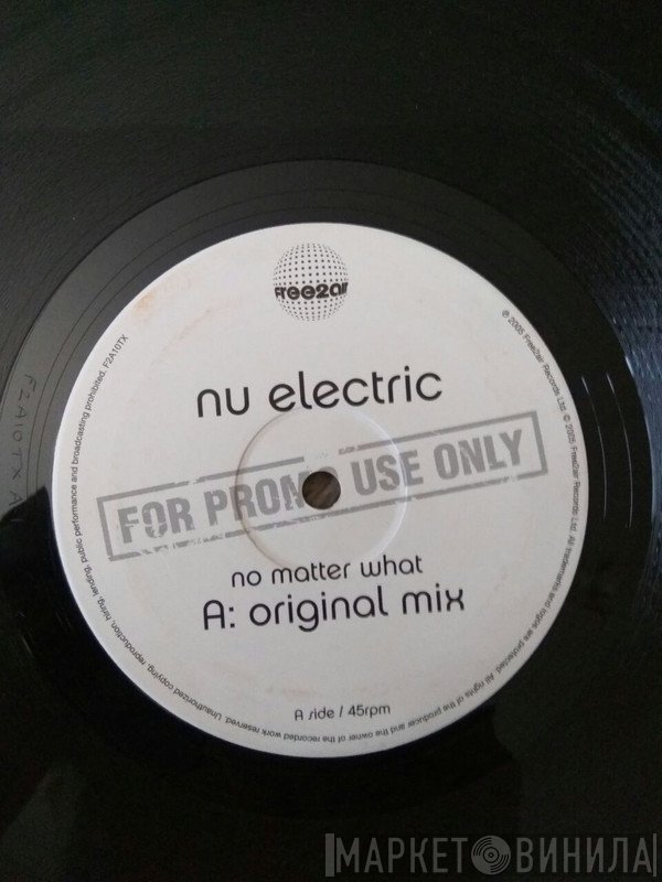Nu Electric - No Matter What