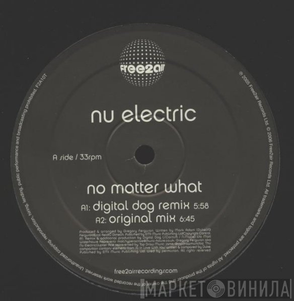 Nu Electric - No Matter What