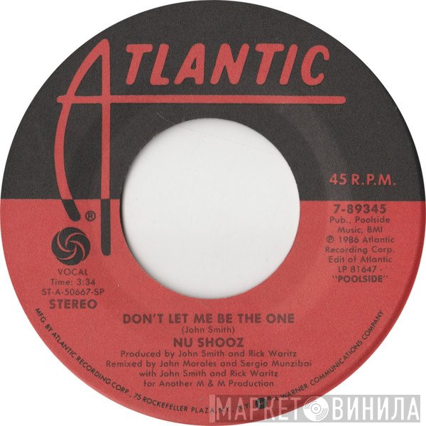 Nu Shooz  - Don't Let Me Be The One