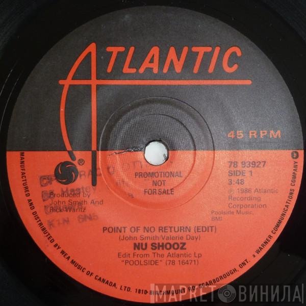 Nu Shooz  - Point Of No Return