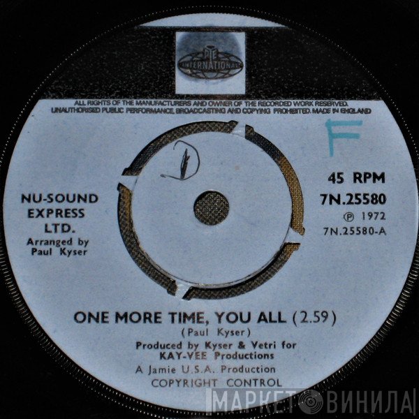 Nu-Sound Express, Ltd. - One More Time, You All