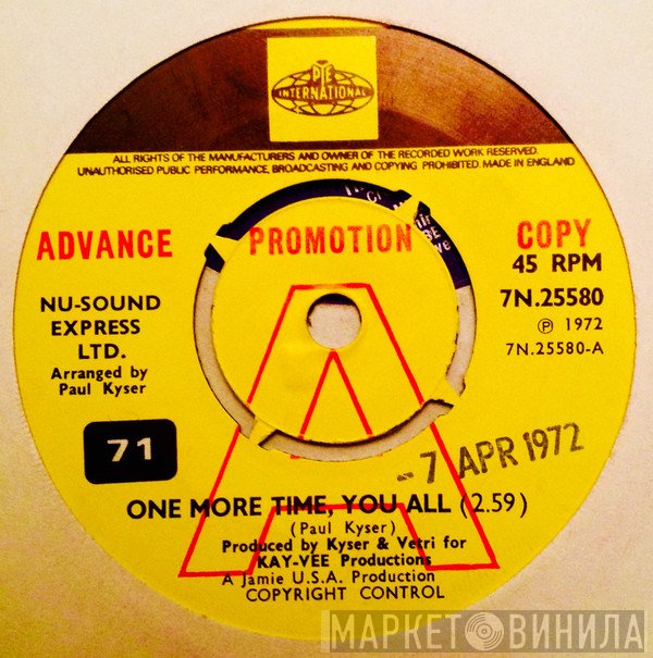 Nu-Sound Express, Ltd. - One More Time, You All