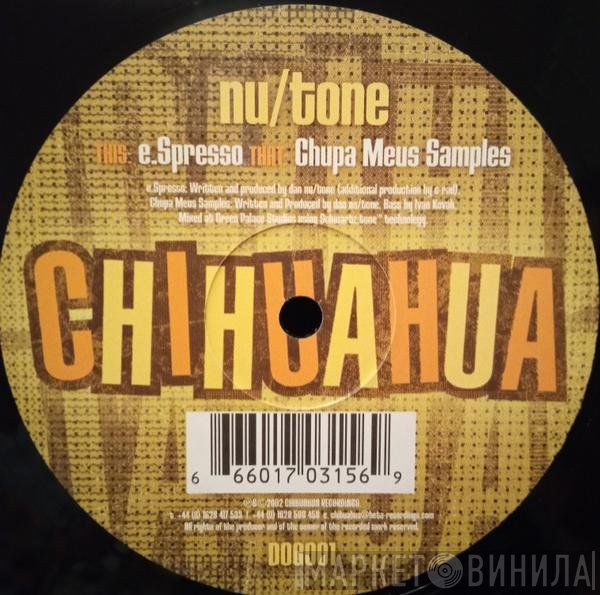 Nu:Tone  - Chupa Meus Samples / e.Spresso