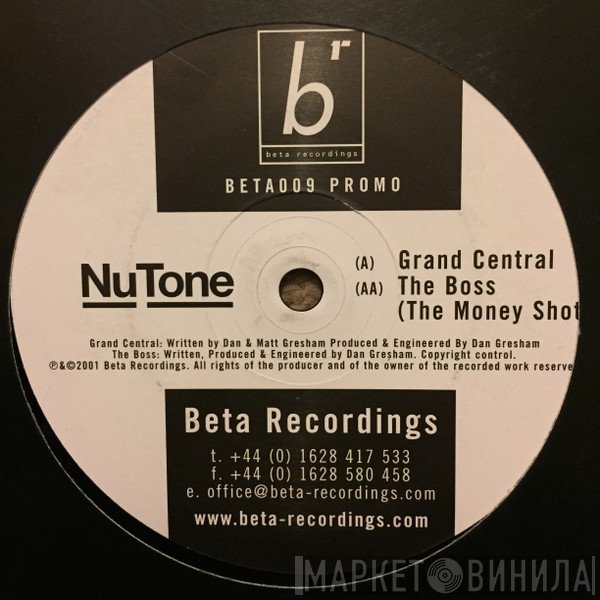 Nu:Tone - Grand Central / Money Shot