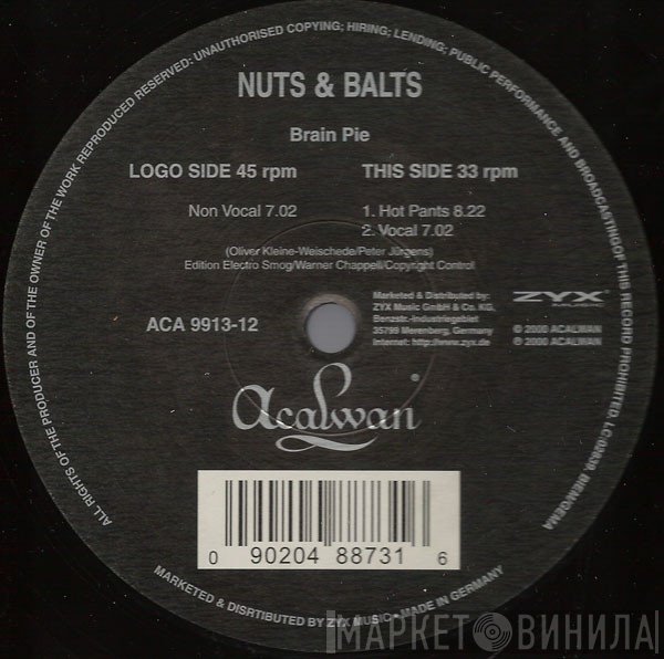 Nuts & Bolts - Brain Pie