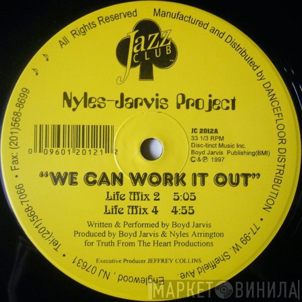 Nyles-Jarvis Project - We Can Work It Out