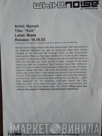 Nymph - Exit