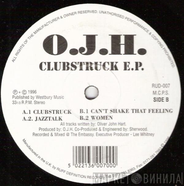 O.J.H. - Clubstruck E.P.
