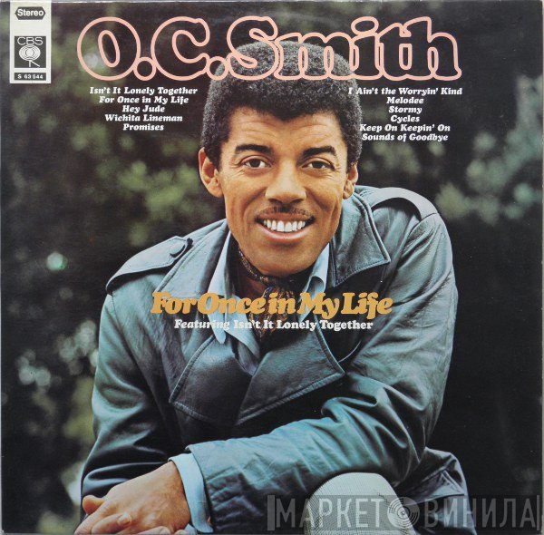OC Smith  - For Once In My Life