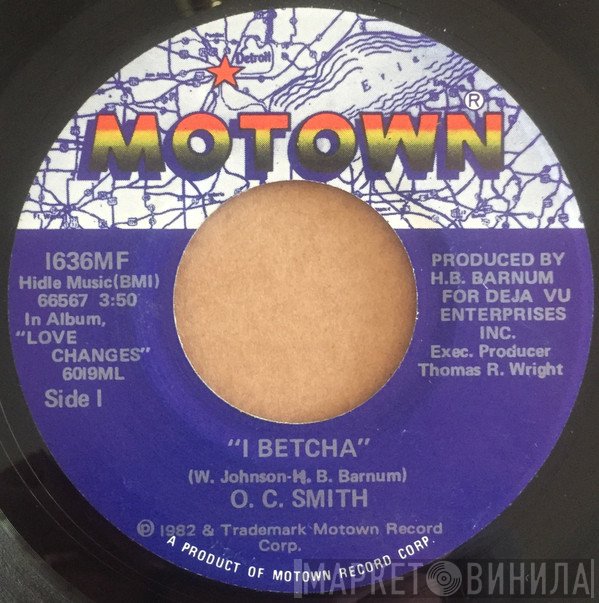OC Smith  - I Betcha