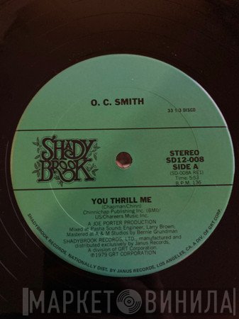 OC Smith - You Thrill Me / Everything's Changed